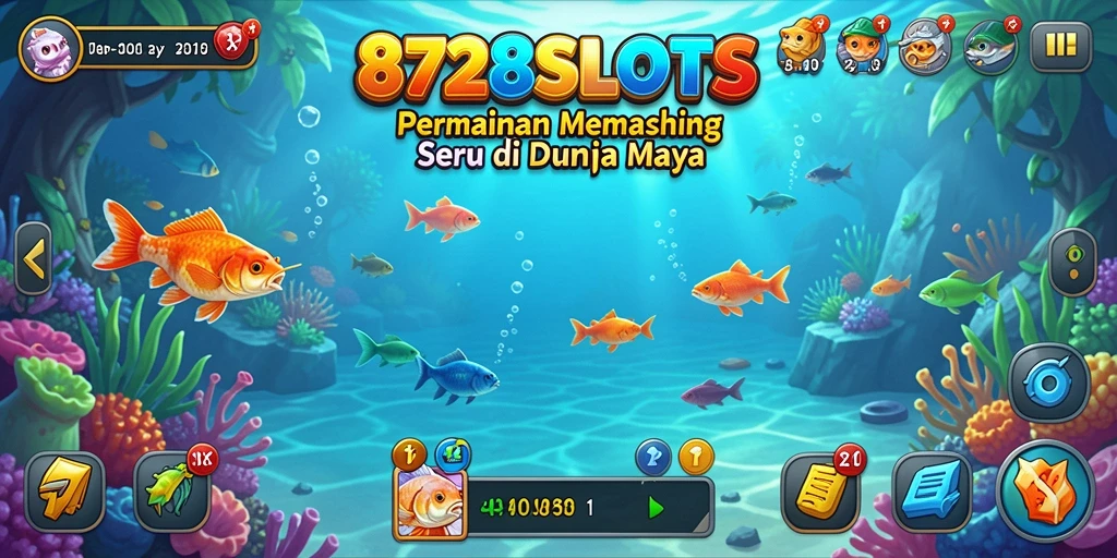 Tangkapan ikan besar di gameplay 8728SLOTS yang seru.